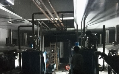 深圳福華制衣壓縮氣體設(shè)備及管道改造項目